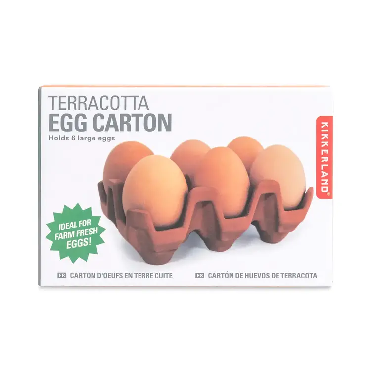 Kikkerland Porte-oeufs - Terracotta