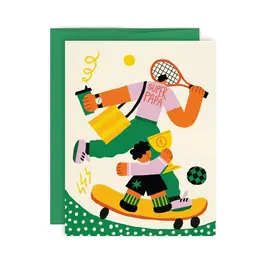 Paperole Carte de souhaits - Super papa