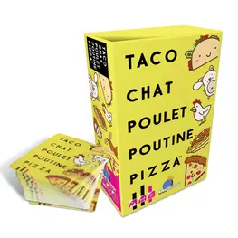 Blue Orange Jeu - Taco, Chat, Poulet, Poutine & Pizza!