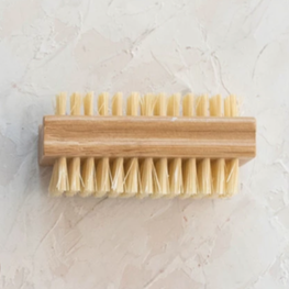 Creative Coop Brosse à double sens - Polyester et bambou