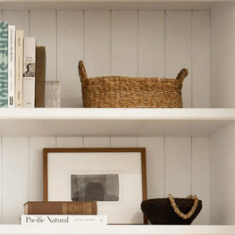 Creative Coop Panier ovale avec poignées - Fibres naturelles - Grand