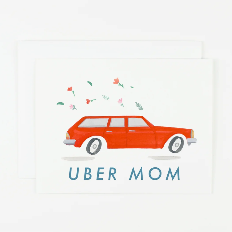 Paper E Clips Collection Carte de souhaits - Uber mom