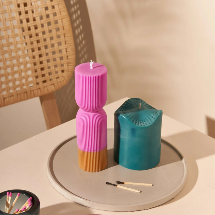 Ebb & Flow Plateau en béton - Lilas