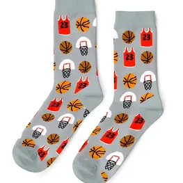 Yellow Owl Workshop Chaussettes pour homme - Basketball