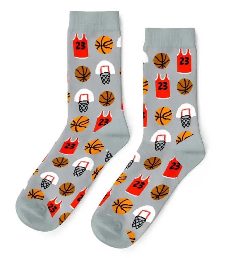 Yellow Owl Workshop Chaussettes pour homme - Basketball