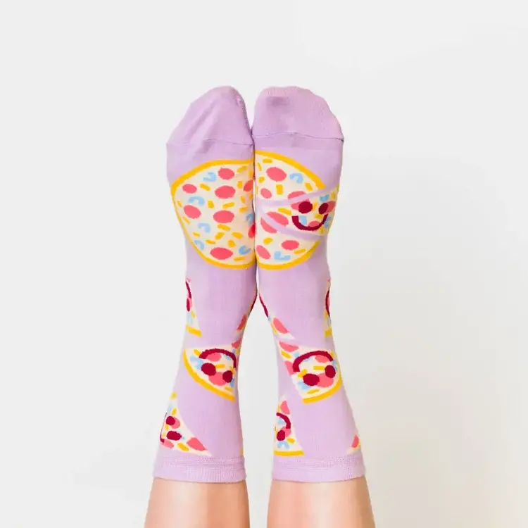 Yellow Owl Workshop Chaussettes femme - Pizza