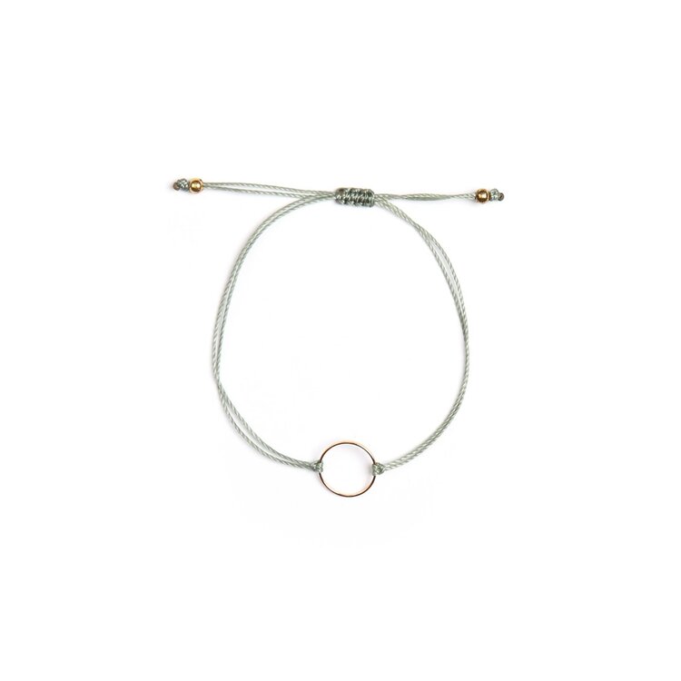 Si simple Bracelet - Marilou - Or - Sauge