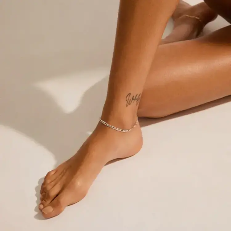 Pilgrim Bracelet de cheville - Dale - Argent