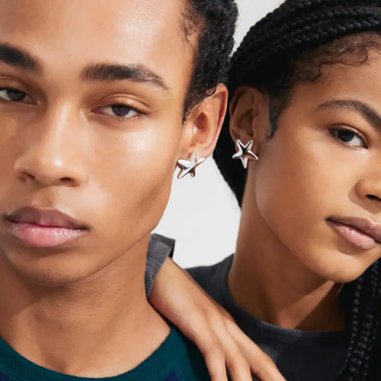 Pilgrim Boucles d'oreilles - Force Argent