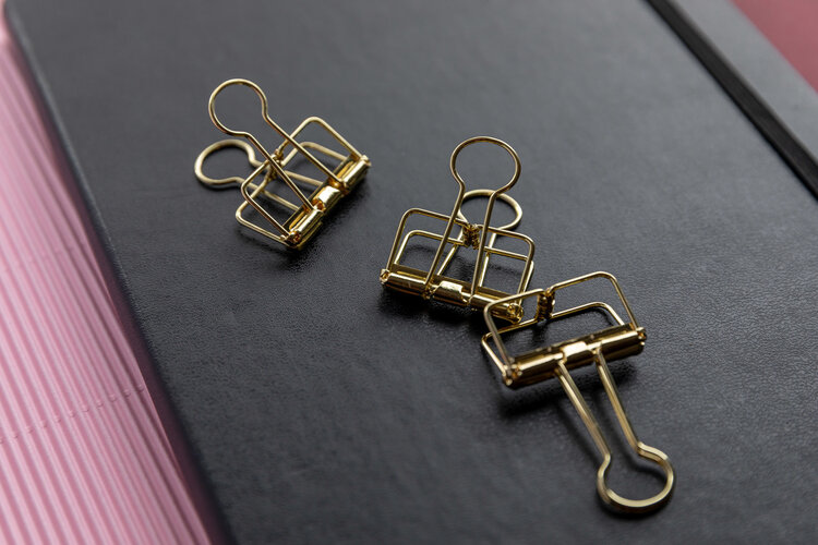 Kikkerland Petite pince dorée