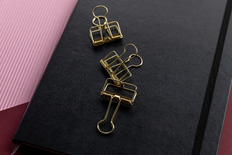 Kikkerland Petite pince dorée