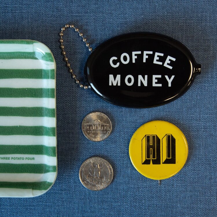 Three Potato Four Porte-monnaie - Coffee money