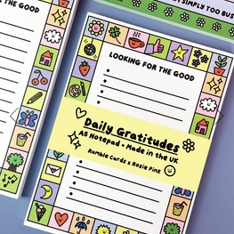 Rumble Cards Bloc-notes - Gratitude quotidienne