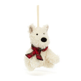 Jellycat Peluche - Ornement - Chien Munro Scottie