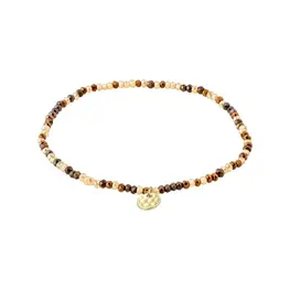 Pilgrim Bracelet indie - Brun multi