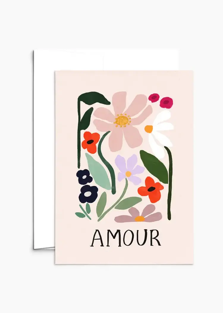 Mimi & August Carte de souhaits - Amour floral