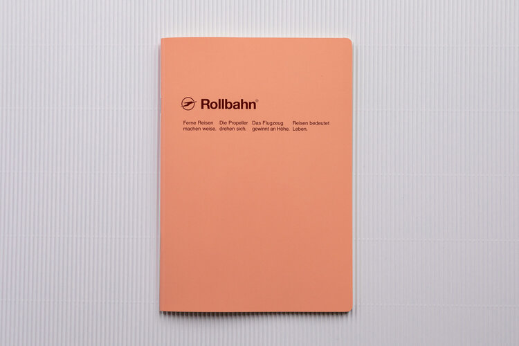 Delfonics Rollbahn - Note - A5 Rose corail