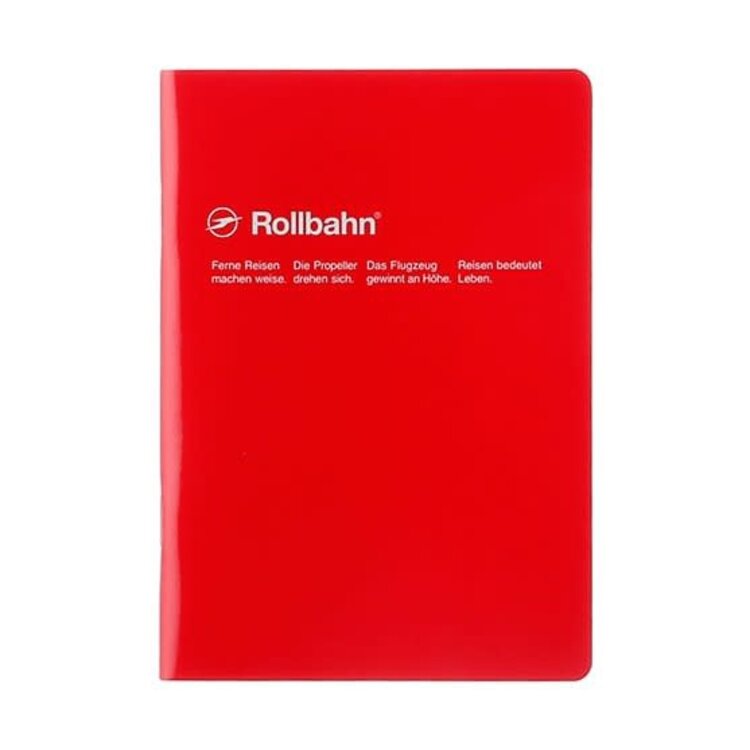 Delfonics Rollbahn - Note - A5 Rouge