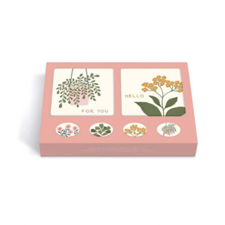 Studio Oh! Ensemble de minis cartes florales