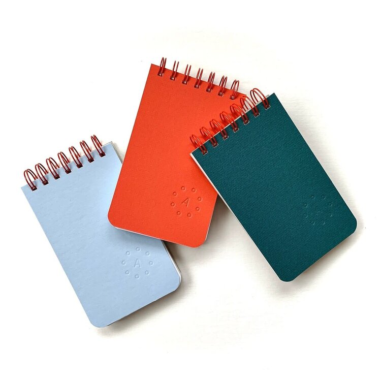 Atelier Archipel Bloc-notes reporter - Coquelicot