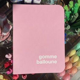 Atelier Archipel Mini carnet - Gomme balloune