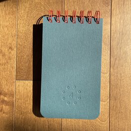 Atelier Archipel Bloc-notes reporter - Sarcelle foncé