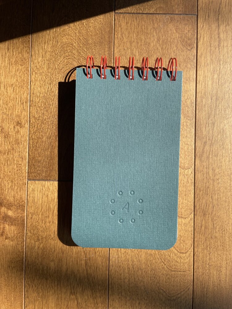 Atelier Archipel Bloc-notes reporter - Sarcelle foncé