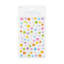 Ooly Autocollants - Chats colorés