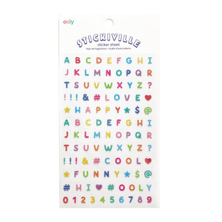 Ooly Autocollants - Alphabet