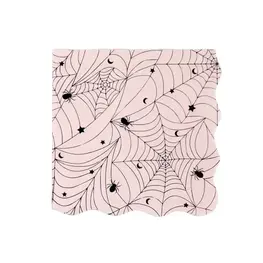 Bonjour Fête Serviettes de table - Toiles d'araignées