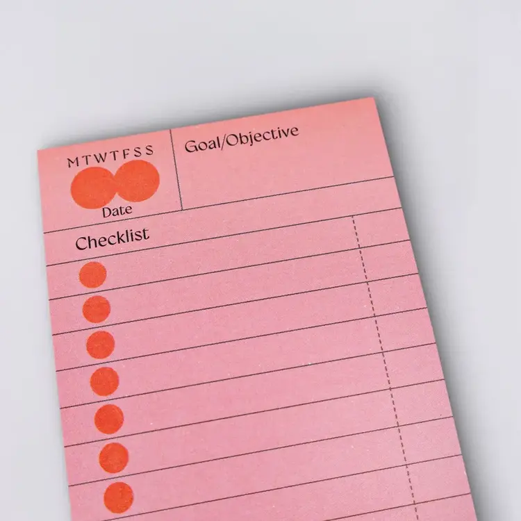 The Completist Notes autocollantes - Checklist Hinoki