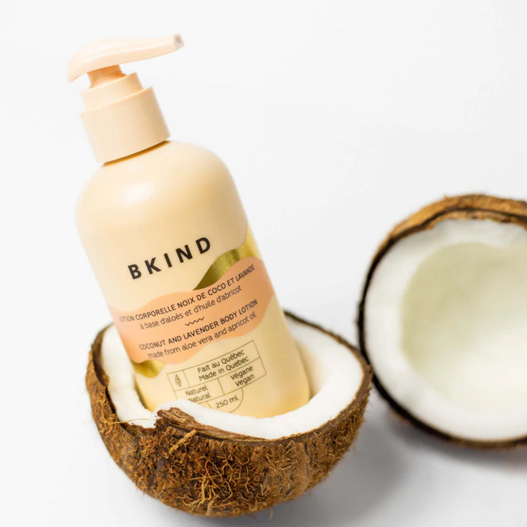 BKIND Lotion corporelle -  Noix de coco et lavande
