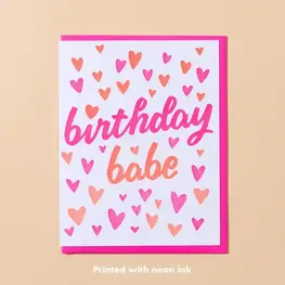 And Here We Are Carte de souhaits - Birthday babe