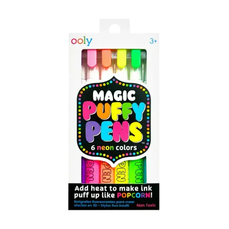 Ooly Ensemble de 6 crayons magique - Néon