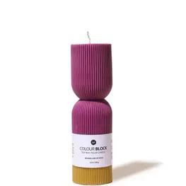 Ebb & Flow Chandelle totem - Mûre & Or