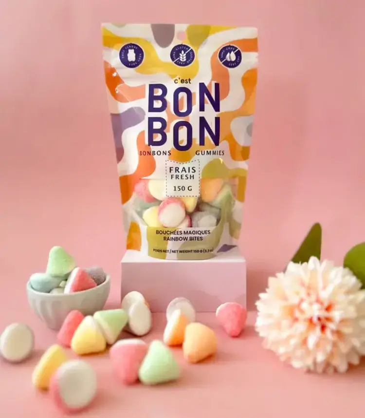 La boîte à bonbons Boîte à bonbons - 150 gr - Bouchées Magiques