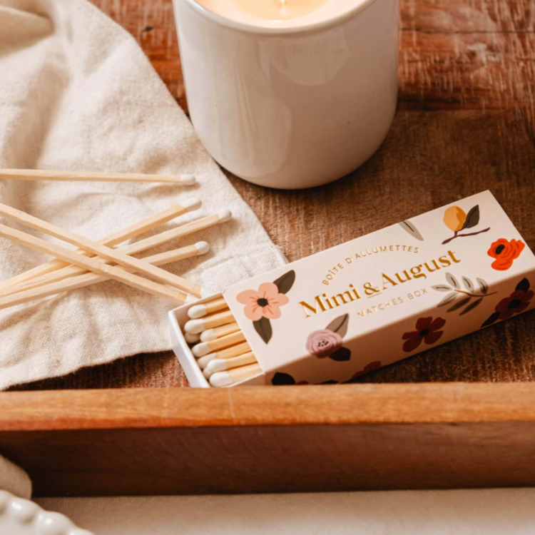 Mimi & August Boîte d'allumettes - Florales mimi
