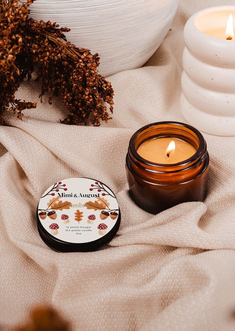 Mimi & August Bougie - Ambre 2 oz