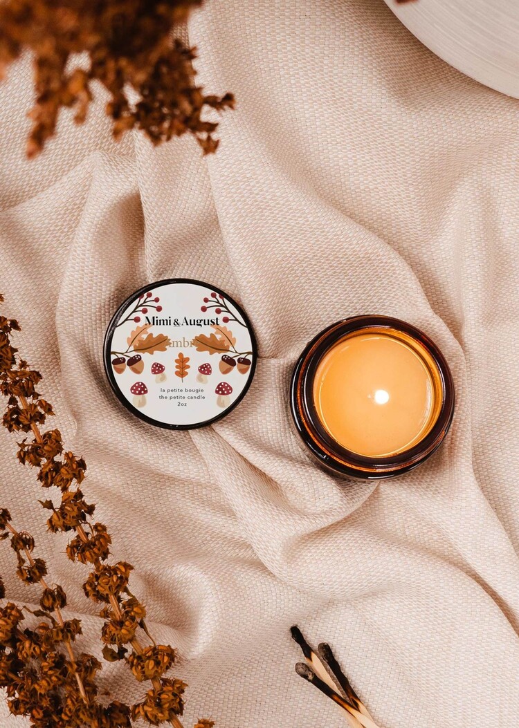 Mimi & August Bougie - Ambre 2 oz