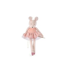 Moulin Roty Poupée souris rose - Petite école de danse