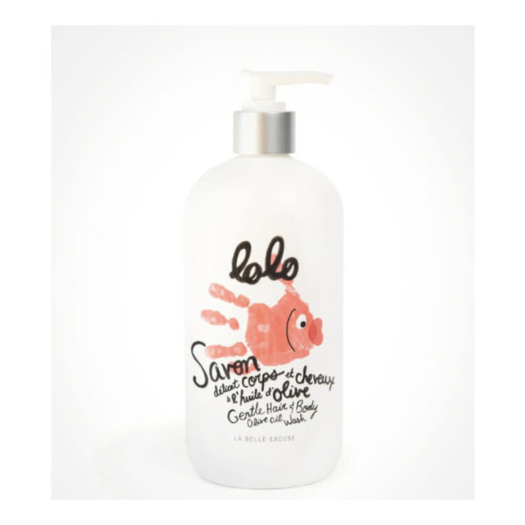 Lolo Savon délicat corps et cheveux 500 ml