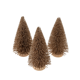 Indaba Mini Sapin Sisal Doré