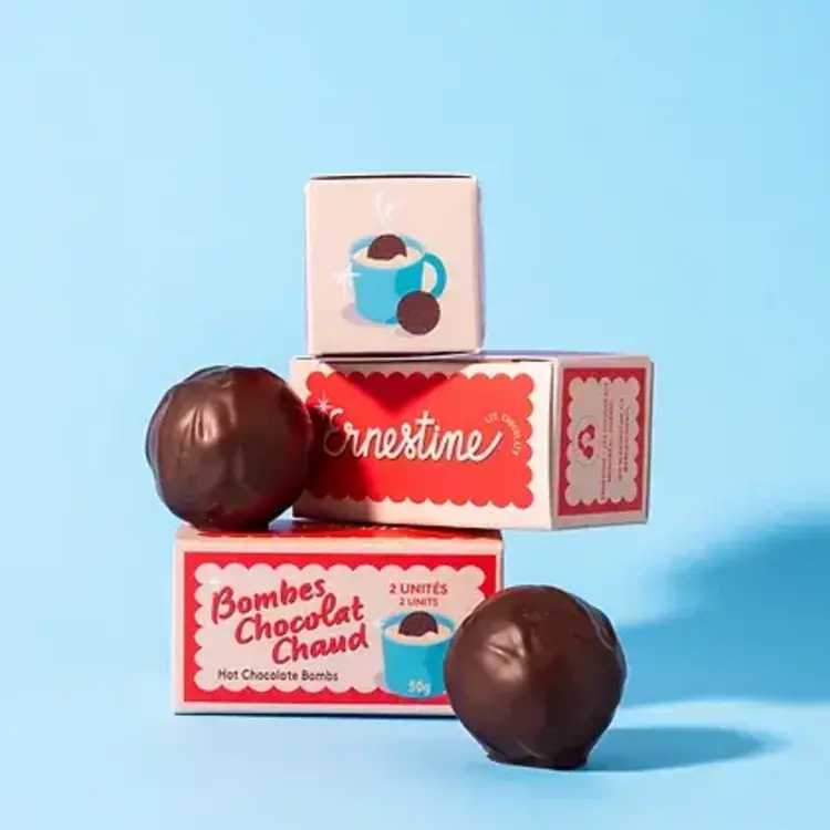 Ernestine Bombes de chocolat chaud