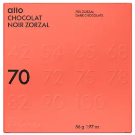 Allo Simonne Tablette - Chocolat noir Zorzal 70%