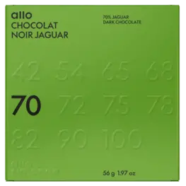Allo Simonne Tablette - Chocolat noir Jaguar 70%