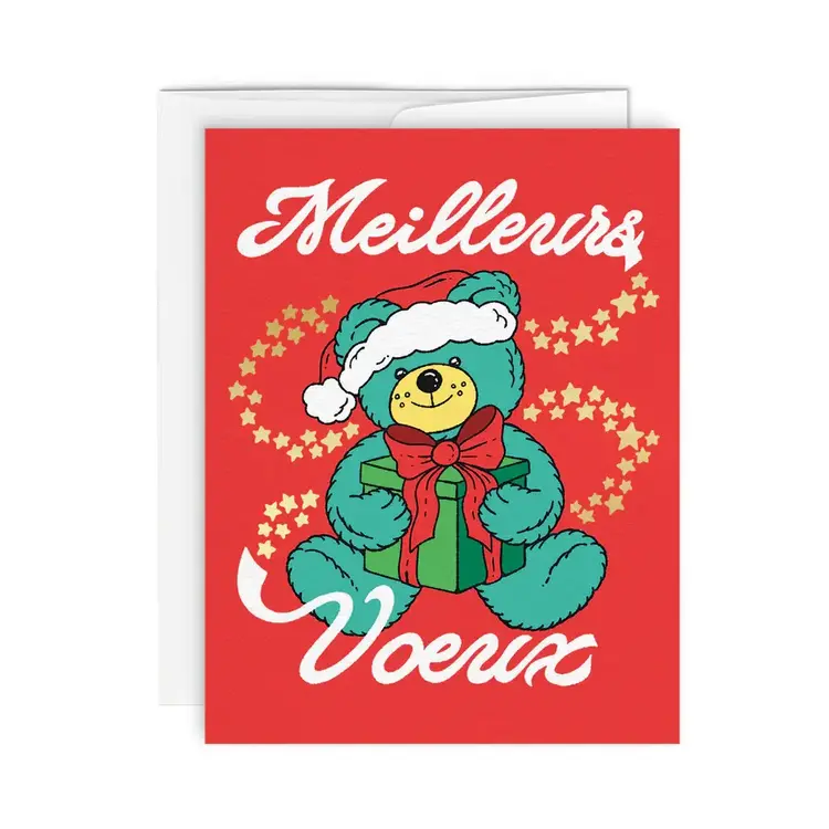 Paperole Carte de souhaits - Ourson