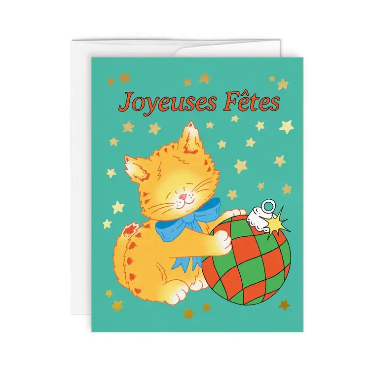 Paperole Carte de souhaits - JOYEUX MINOU