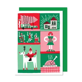 Paperole Carte de souhaits - SOIRÉE CANADIENNE