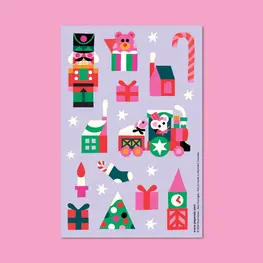 Paperole Autocollants - Petit train