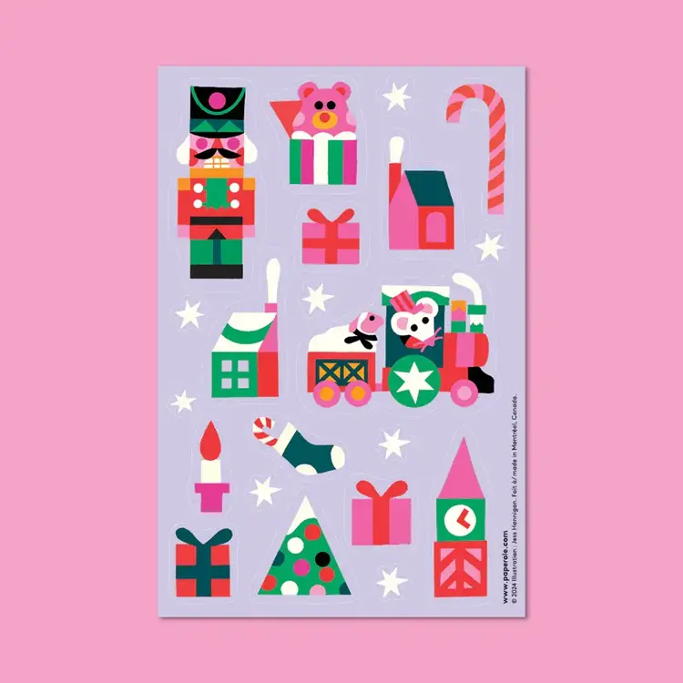 Paperole Autocollants - Petit train